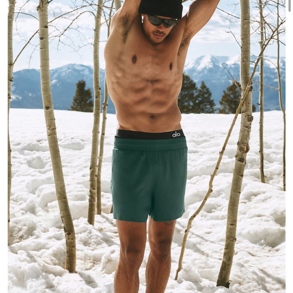 ALO Yoga Men's Teal Boxer Briefs